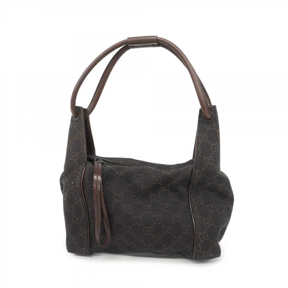 Gucci Denim Handbag Brown